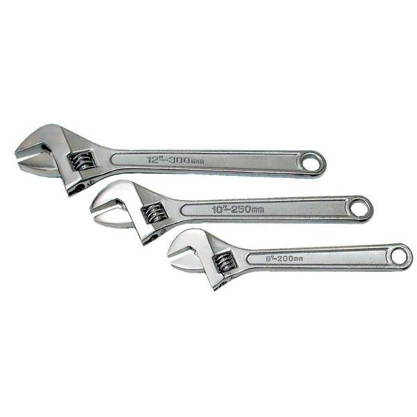 ITC 8' Heavy-Duty Adjustable Wrench, 20312