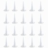 20Pcs Non-Toxic Tube Nozzles Caps Lightweight Convenient Transparent Cartridge Nozzles