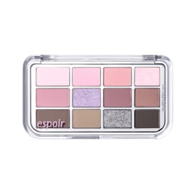 Espoir Eye Core Palette #2 Savage Mauve | 12 Versatile Colors for Various Uses | Summer Cool Tone Eyeshadow Palette with Mauve-Based Shades for a Vibrant Eye Makeup Look