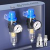 TAILONZ PNEUMATIC PNEUMATIC AIR PRESSURE 5-IN-1/4" BSP AR2000 MINI PRESSURE