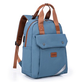 Cosbarn Travel Backpack with External USB Port, Durable Lightweight Backpack with One Laptop Compartment, Large backpack for Travel, College and Daily Use