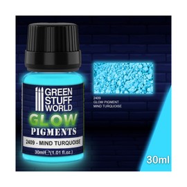Green Stuff World - Pigment Mind Turquoise Glow in the Dark