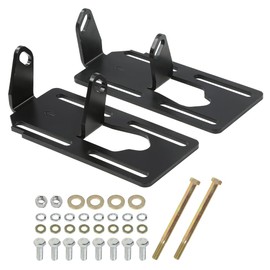 CROSSDESIGN Conversion Adjustable Engine Motor Mounts Compatible with All Chevy LS Series Engines 1997-2014/Fit for 1973-1987 “Square Body” Chevy GMC/Fit for 1988-1998 “OBS” Chevy GMC