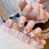 Nail Tip, Popular False Nails, 24 Pieces, Glossy, 3D Nail