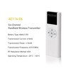 Sortfle AC114-06B Blinds Remote Control，6 Channel RF Transmitter(433.92Mhz) for Electric