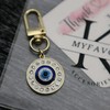 MyfavoriteK Evil Eye Keychain Amulet Good Luck Charms for Women