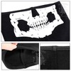 SHENKEL Neck Warmer Skull Black Black V1 Skull Skeleton Mask