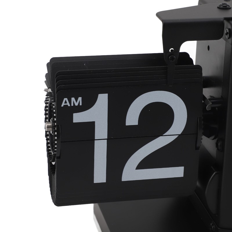 Retro Digital Flip Down Clock Battery Powered Flip Desk Clock
