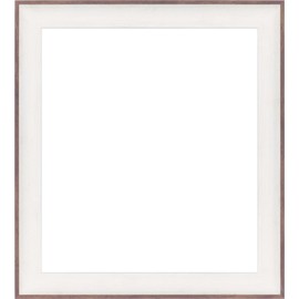 Shikishi Frame 3709 UV Protection Acrylic (White Brown)