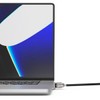 Compulocks Ledge Lock Adapter and keyed Cable Lock for M1,
