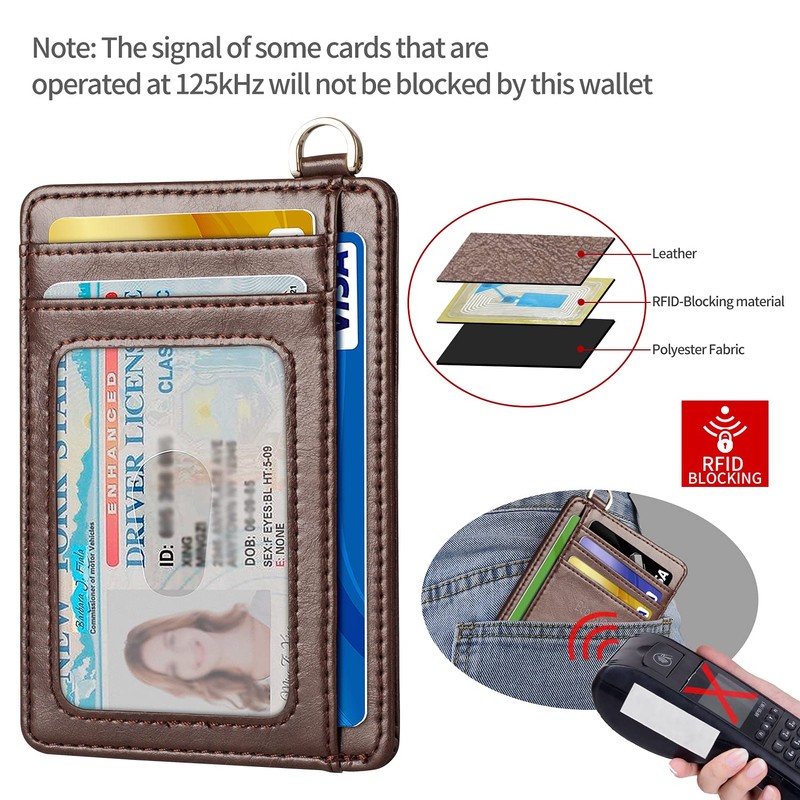 EcoVision Slim Minimalist Front Pocket Wallet, RFID Blocking Credit Card