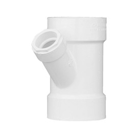 CHARLOTTE PIPE 4 x 4 x 1 1/2 DWV WYE REDUCING DWV (Drain, Waste and Vent) (1 Unit Piece)