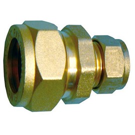 3/8" 5lb Lead to 15mm Copper Pipe Fitting - Lead Loc