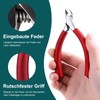Nail Scissors for Deep Thick Ingrown Toenails and Fingernails, Stainless