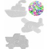 Hama Maxi Melting Beads Pegboard Set; 3 Pegboards in Different