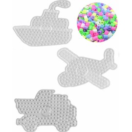 Hama Maxi Melting Beads Pegboard Set; 3 Pegboards in Different Variations