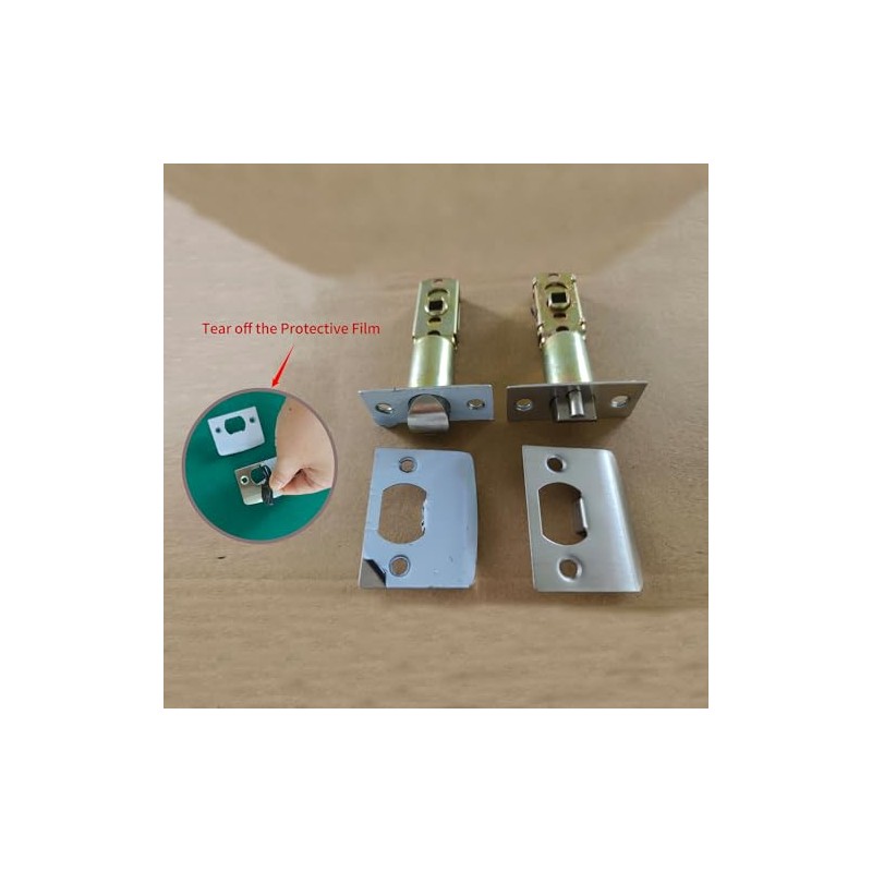 1 Pack of MANREN Lever Keyed Entry Door Lever Handle