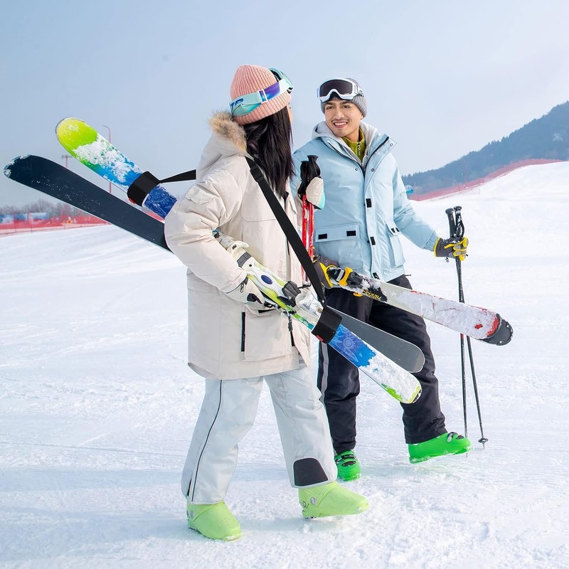 Tracolla per sci, sci carry strap, tracolla regolabile, per un