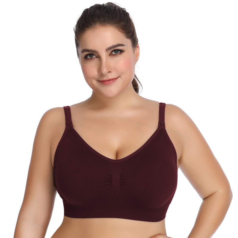 Lataly - Brasier de lactancia sin costuras para mujer, para
