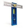 KREG Multi-Mark Scribing and Measuring Tool for Precise Measurements Blue
