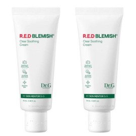 UnKnown Miracle House Dr.G Red Blemish Soothing Calming Moisture Cream 70ml / 미라클하우스 닥터지 레드 블레미쉬 수딩 진정 수분 크림 70ml X2개 638056