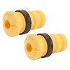1 Pair Rear Bump Stop 48341 48050 Rubber Noise Reduction