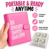 100 Envelope Savings Challenge Binder, 100 Day Money Saving Book