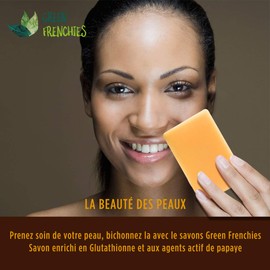 G.F. Brightening Soap for Dark Skin - Fast and Effective / New Formula Against Stains for Face and Body Revolutionary / 2 Cleansing Soaps