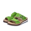 Rieker Women's V7982 Mules, Green, 38 EU