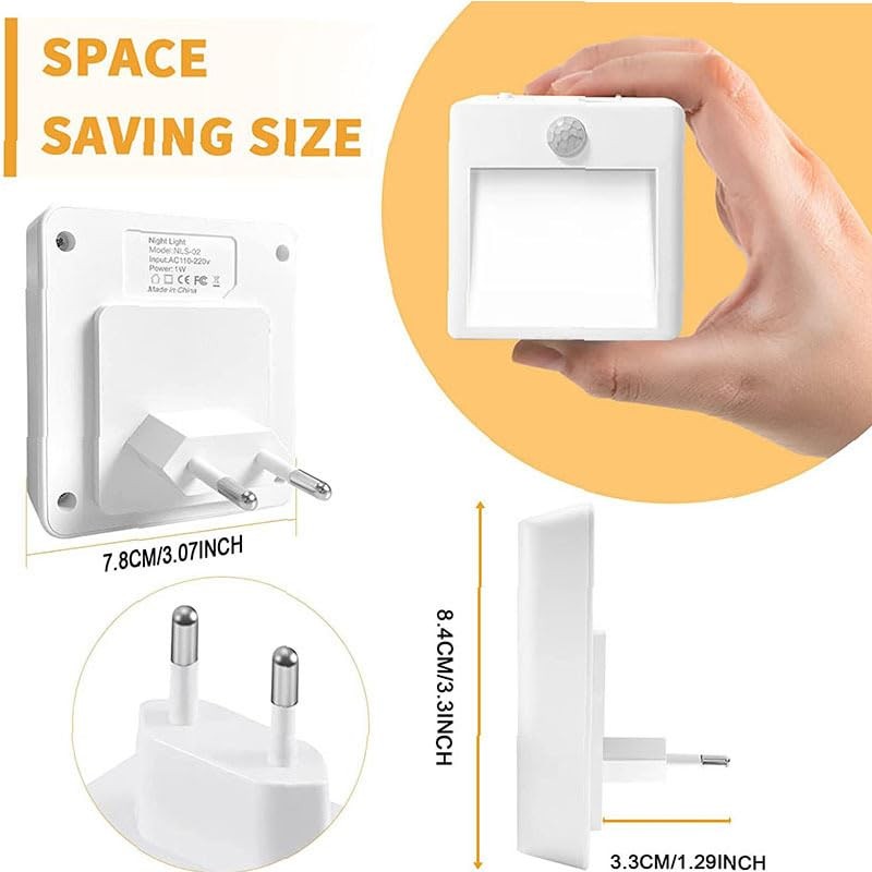 Motion Sensor Night Light (Pack of 2) Night Light for