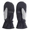Cover Work TMF355405 Fleece Waterproof Thermal Mittens, Heather Gray