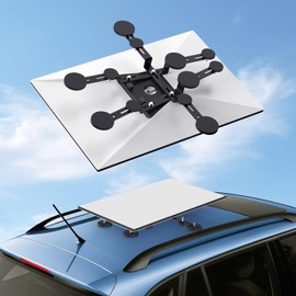 Starlink Gen 3 Magnetic Roof Mount, Adjustable Starlink Mounting Kit, 12 Magnetic Bases, Starlink Mount for RVs, Boats, Trucks, Compatible with Starlink Standard V3 Dish and Enterprise Dish