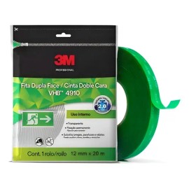 Cinta Doble Cara Para Interiores 3m Profesional 12 Mm X 20 M                                                                                          