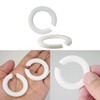 LIAMGUS 6 PCS lampshade Reducer Ring, E27 to E14 Lampshade