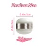 HAIOLORPRO 24 Pairs Veil Weights Magnetic, Double-Sided Pearl Veil Weights
