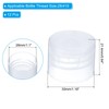 PATIKIL 28/410 Replacement Flip Caps 1.1" Inner Diameter Plastic Reusable