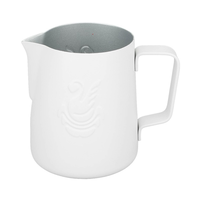 Milk Frothing Pitcher Stainless Steel 380ml Pointed Spout Milk Froth