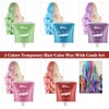 Hair Colour Wax, Magic Master Keratin Temporary Hairstyle Cream Instant