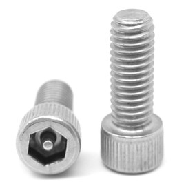 #10-24 x 1 (FT) Coarse Thread Socket Head Cap Screw Tamper Resistant Hex Pin-in Stainless Steel 18-8 Pk 100