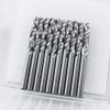 KLOT Industrial Grade 10pcs Solid Carbide Drill Bit 3.3mm 0.1299"