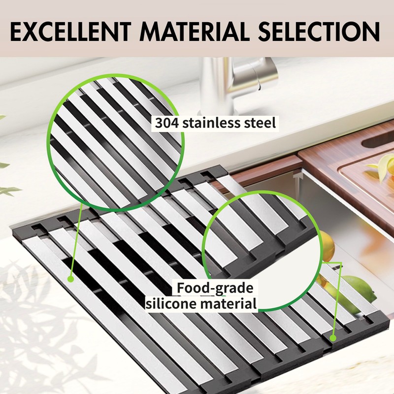 Miao Steward Over The Sink Kitchen Dish Drying Rack Organizer