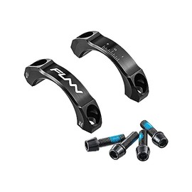 Funn Equalizer Face Plates 35mm - Faceplates Fits Both 0mm & 10mm Rise Stem (Black)