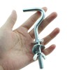 TAODAN 2PCS Heavy Duty Replacement Hook Hammock Accessory Metal Hook