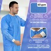 AMZ Disposable Lab Coats for Adults, Large. Pack of 30
