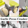 2 Pack Garlic Press Crusher Professional Garlic Mincer and Grinder