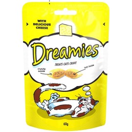 Dreamies Cat Treats with Delicious Cheese (60g)