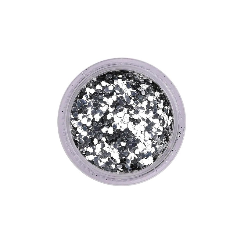nailmatic NM Pure Glitter #Silver L/Large Particles
