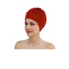 Fashy Women fabric swim caps Fabric Swim Cap With Plastic