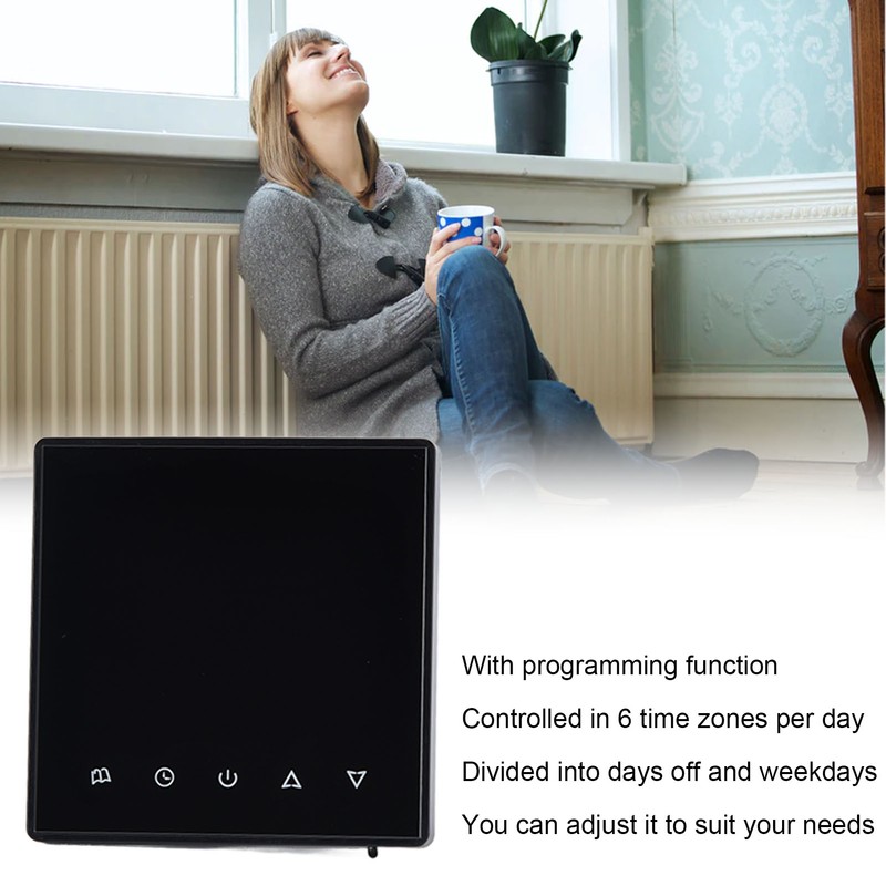 Smart Thermostat Multifunction Programmable Thermostat for Air Conditioner Water Heating
