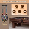 Joovon Pool Stick Holder Wall Mount | 6 Cue Rack